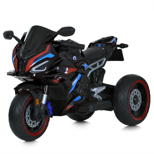 Електромотоцикл дитячий Bambi Racer M 6143EL-2 (колеса: EVA, акк. 12V/7Ah, мотор: 2*25W/12V/RPM16000, до 7 км/г, до 30 кг)