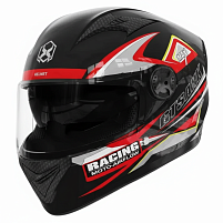 Шолом захисний X-Toys TF-72280 (універсальний розмір 54-61см, подвійний візор, вентиляційна система, для дорослих)