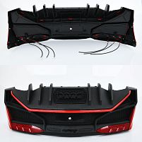 Бампер для дитячого електромобіля Bambi Racer M 5738-REAR BUMPER RED (задній)