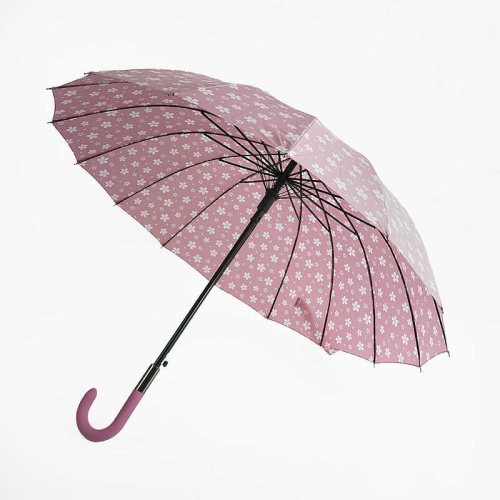 Парасолька C 68643 напівавтомат, d = 102 см, довжина 88 см, 16 спиць, в пакеті, ВИДАЄТЬСЯ МІКС ВИДІВ фото 2