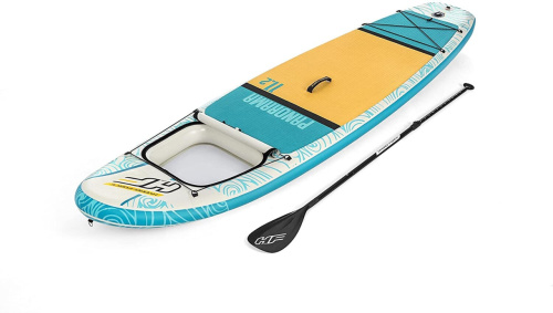 Надувна дошка для серфінгу (SUP-борд) Hydro-Force Panorama 11.2′ BestWay 65363 (15*89*340 см., весло, ліш, насос, сумка, до 150 кг.) фото 2
