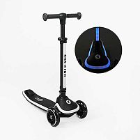 Самокат триколісний Best Scooter X2P-004 «Kick`n`roll» (колеса: передні Ø4.92"/заднє Ø3.15"/PU, рама: пластик/складна, підсвітка, до 25 кг)