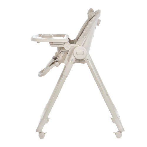 Стільчик для годування немовлят El Camino ME 1037 CRYSTAL Bear Beige фото 4