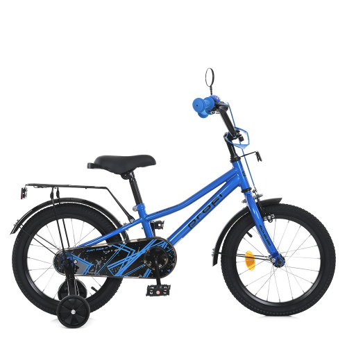 Велосипед дитячий двоколісний Profi MB 14012-1 (колеса Ø14"/гума, рама: сталь, допоміжні колеса, гальмо ручне/ножне, 3-4 роки) фото 2