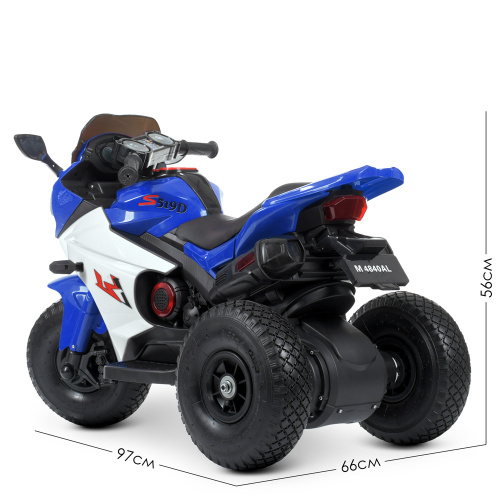 Електромотоцикл дитячий Bambi Racer M 4840AL-4 фото 5