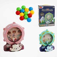 Гра з кулькою 6640 A 2 кольори, мелодія, звуки, підсвічування, таймер, рахує бали, кульки в коробці