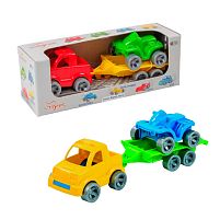 Набір авто "Kids cars Sport" 39543 "Tigres", пікап + квадроцикл