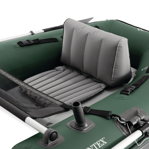 Човен надувний Intex 68381 «Big Catch ProTM» (38*119*165 см, гребний, одномісний, двокамерний, весла ↔137 см, надувне дно, до 140 кг) фото 8