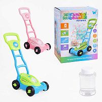 Каталка “Невгамовні бульбашки” 538 / 98235 "WToys", 2 кольори, підсвічування, пискавка, пляшка з розчином, в коробці, ВИДАЄТЬСЯ ТІЛЬКИ МІКС ВИДІВ