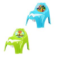 Горщик-крісло 4074 (10) колір салатовий і блакитний "Technok Toys"