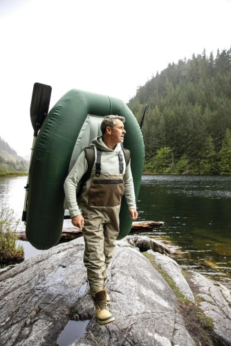 Човен надувний Intex 68381 «Big Catch ProTM» (38*119*165 см, гребний, одномісний, двокамерний, весла ↔137 см, надувне дно, до 140 кг) фото 15