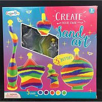 Набір для творчості 8931 5 кольорів, інструменти, 5 пляшечок, в коробці