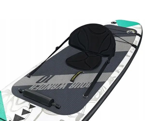 Надувна дошка для серфінгу - каяк Hydro Force Aqua Wander TravelTech 10′ BestWay 65375 (12*84*305 см, весло, ліш, насос, сидіння, сумка, до 120 кг) фото 4