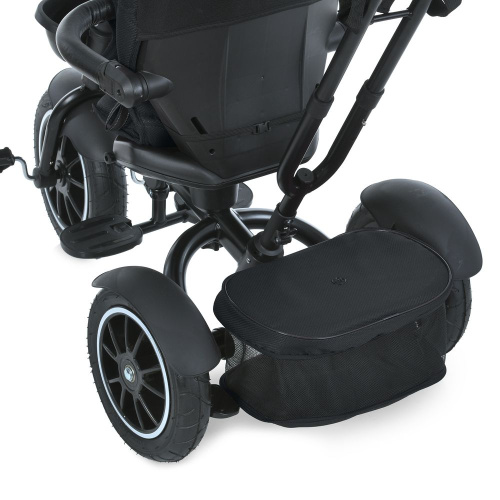 Велосипед дитячий триколісний El Camino ME 1193 Black «MODENA» (колеса: передні Ø10.2"/задні Ø9"/гума, рама: сталь, батьк. ручка, до 30 кг) фото 10