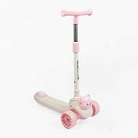 Самокат триколісний Skyper D-416/94 (колеса: передні Ø4.92"/заднє Ø3.15"/PU, рама: пластик/складна, до 25 кг)