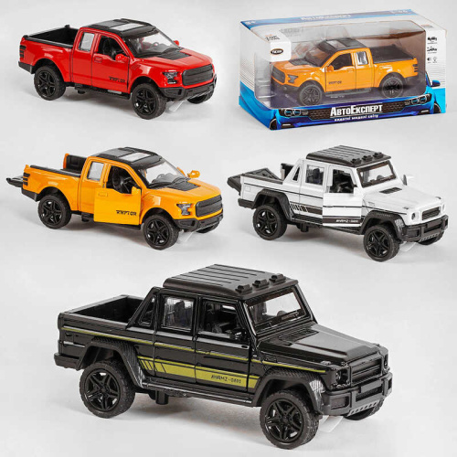 Картинка  Машинка MG - 20364 "Авто Експерт", 4 види, 1:36, світло, звук, інерція, в коробці ВИДАЄТЬСЯ МІКС ВИДІВ от магазина cd-market