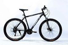 Велосипед двоколісний спортивний Corso DX-29718 «Dark-X» (колеса Ø29"/гума, рама: 21"/алюмінійі, швидкостей: 21, обладнання Shimano)