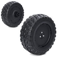 Колесо для дитячого електромобіля Bambi Racer M 6206-EVA WHEEL (заднє та переднє однакові, Ø31 см, ↔11 см, EVA, адаптер під редуктор)