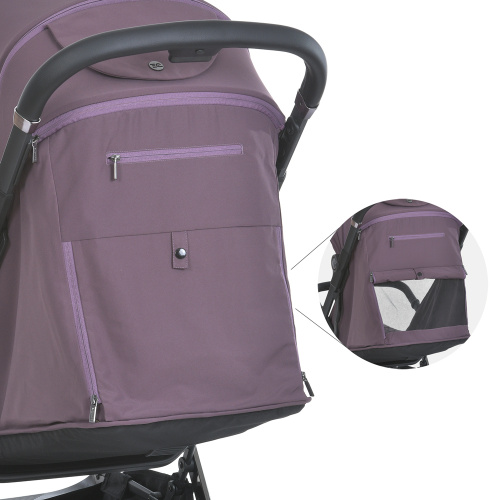 Коляска дитяча прогулянкова El Camino ME 1127-B BEYA Vintage Plum фото 3