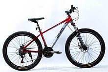 Велосипед двоколісний спортивний Corso KD-27107 «Kord» (колеса Ø27.5"/гума, рама: 15,5"/алюміній, швидкостей: 21, обладнання Shimano)