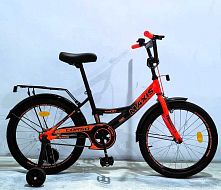 Велосипед дитячий двоколісний Corso MX-35621 «Maxis» (колеса Ø20"/гума, рама: сталь, допоміжні колеса, гальмо ручне, від 6 років)