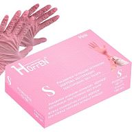 Рукавички нітрилові S Hoffen 3.5г нестерильні текстуровані б/п 50пар/уп Stenson HFN-34352S