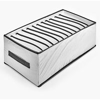 Коробка-органайзер для зберігання білизни 12від 44*25*17см Stenson 442517J12-WHITE