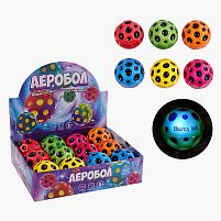 М'яч "Гравіті бол" C 66806 "WToys", ЦІНА ЗА 12 ШТУК В БЛОЦІ, діаметр - 7 см, підсвічування, в коробці