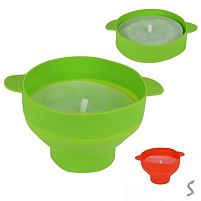 Миска для приготування попкорну в мікрохвильовій печі 20*5.5см Stenson R34930