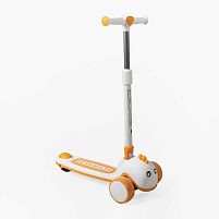 Самокат триколісний Skyper S-8365-4 (колеса: передні Ø4.92"/заднє Ø3.15"/PU, рама: пластик/складна, підсвітка, до 40 кг)