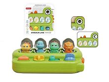 Розвиваюча гра 52058-1 “Крокодил”, брязкальце, кнопки, в коробці