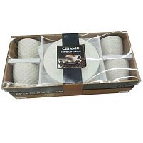 Кавовий набір "Honeycomb" 8пр/наб 250мл Stenson R37281-4