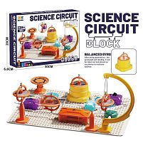 Електронний конструктор D 1012 26 елементів, на батарейках, експерименти, в коробці