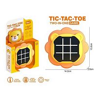 Логічна гра G 66-1 “Хрестики-нулики”, підсвічування, звукові ефекти, 3 режими гри, режим тренування пам’яті, в коробці