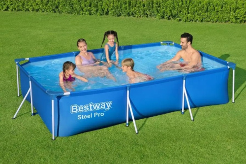 Каркасний басейн Bestway 56404 (66*201*300 см, об'єм: 3300 л., серія: Steel Pro) фото 8