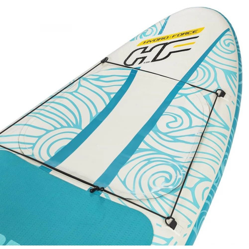 Надувна дошка для серфінгу (SUP-борд) Hydro-Force Panorama 11.2′ BestWay 65363 (15*89*340 см., весло, ліш, насос, сумка, до 150 кг.) фото 3