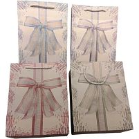 Пакет подарунковий паперовий S "Gift bow" 18*23*10см Stenson R40823-S