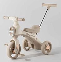 Велосипед дитячий триколісний Best Trike SH-16559 (колеса: переднє Ø8"/задні: Ø6"/EVA, батьківська ручка, музика, підсвітка, до 25 кг)