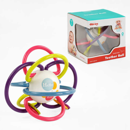 Брязкальце 6002 "Мультисенсорне", прорізувач, в коробці