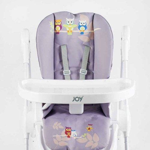 Стільчик для годування Joy K-60290 (55*79*115 см, регульованя: стільниця 3 положення, сидіння 3 положення, висота 7 положень, підніс, кошик, 4 колеса) фото 6