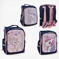 Рюкзак C 65500 розміри: 28х16х37 см, 2 відділення, 2 кишені, на блискавці, в пакеті, ВИДАЄТЬСЯ ТІЛЬКИ МІКС ВИДІВ