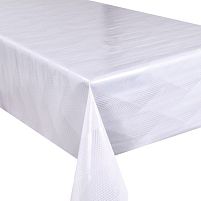 Скатертина-клейонка ПВХ 3-хшар. глянсова на ткан. основі Glossy 1.37*20м Stenson MA-5388