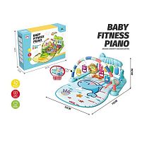Килимок 688-23 піаніно, мелодія, підсвічування, 4 брязкальця, в коробці