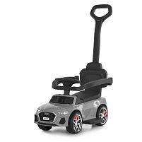 Каталка-толокар Bambi M 6254EL-11 (колеса: Ø5,5"/EVA, батьк. ручка, страхувальний бампер, сидіння: екошкіра, музика, до 30 кг)