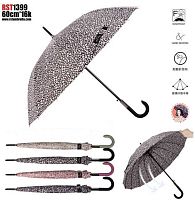 Парасолька C 74897 напівавтомат, d=102 см, довжина: 89 см, 16 спиць, в пакеті, ВИДАЄТЬСЯ ТІЛЬКИ МІКС