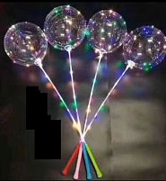 Повітряна кулька М 20296 ЦІНА ЗА 50 ШТУК В УПАКОВЦІ, підсвічування, 3 режими, на батарейках
