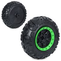 Колесо для дитячого електроквадроцикла Bambi Racer M 6351 EVA-WHEEL (заднє та переднє однакові, Ø35 см, ↔13 см, EVA, адаптер під редуктор)