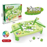 Настільна гра 1126 платформа-столик, жабка, 2 молоточки, в коробці