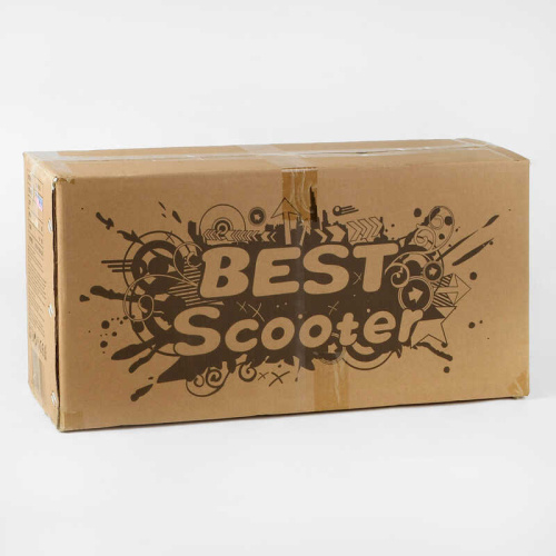 Самокат-беговел триколісний Best Scooter 16102 (колеса: передні Ø4.7"/заднє Ø3,54"/PU, рама: алюміній, сидіння, батьківська ручка, до 25/50 кг) фото 2