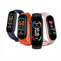 Годинник C 78406 4 види, Bluetooth 4.0, кольоровий дисплей, повідомлення, кроки, будильник, спорт, серцебиття, в коробці, ВИДАЄТЬСЯ МІКС ВИДІВ